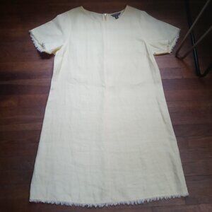TOMMY BAHAMA 100% linen short sleeve dress (L)